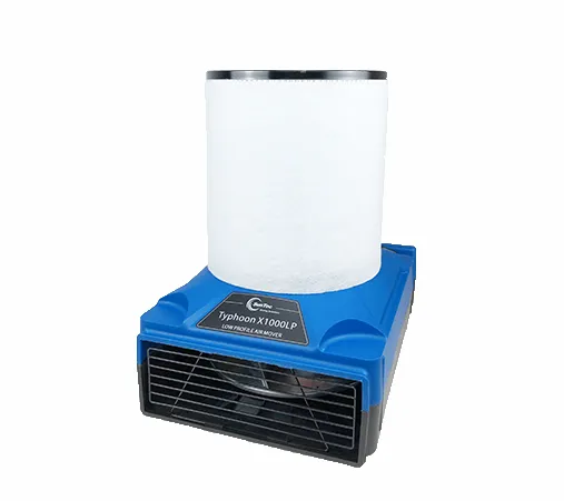 Suntec Typhoon X1000LP Air Mover + HEPA Filter (AIR SCRUBBER!)